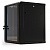 Hyperline TWB-0445-GP-RAL7035/9004 ���� ��������� 19-�������� (19"), 4U, 278x600�450��, ���������� ����� � ����������� �� �����, ����� � ������, ���� �����, ������ (RAL 7035, 9004) (�����������)
