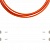 TELCORD ���-2x3.0-2LC/U-2LC/U-MM50-LSZH-OR ���� ���������� duplex (���), LC/UPC - LC/UPC, MM50, 3.0��, LSZH