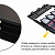 TELCORD ��-HD-144-1U-BK ����� ���������� ������� ��������� ��-HD-144-1U, 19", �� 12/18 ������ MPO/MTP/LC, (��� ������), ������