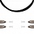 TELCORD ���-2x3.0-2FC/U-2FC/U-MM50-LSZH-OR ���� ���������� duplex (���), FC/UPC - FC/UPC, MM50, 3.0��, LSZH