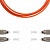 TELCORD ���-2x3.0-2FC/U-2FC/U-MM50-LSZH-OR ���� ���������� duplex (���), FC/UPC - FC/UPC, MM50, 3.0��, LSZH