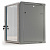 Hyperline TWB-0666-GP-RAL7035/9004 ���� ��������� 19-�������� (19"), 6U, 367x600�600��, ���������� ����� � ����������� �� �����, ����� � ������, ���� �����, ������ (RAL 7035, 9004) (�����������)